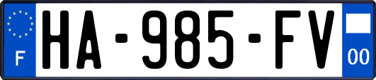 HA-985-FV