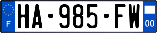 HA-985-FW
