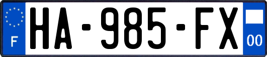 HA-985-FX