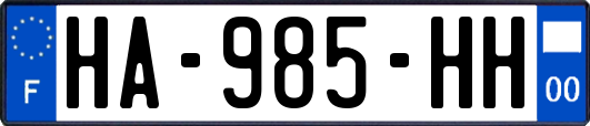 HA-985-HH
