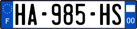 HA-985-HS