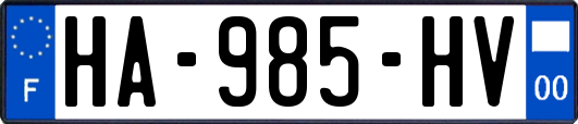HA-985-HV