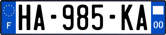 HA-985-KA