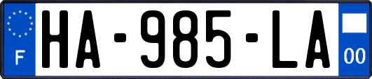 HA-985-LA