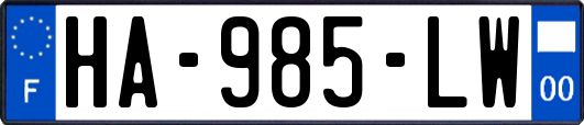 HA-985-LW