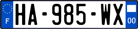 HA-985-WX