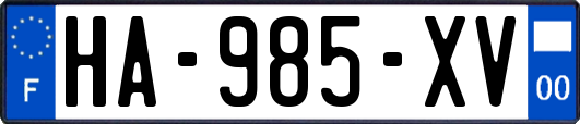 HA-985-XV