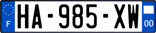 HA-985-XW