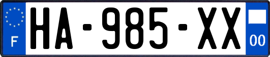 HA-985-XX