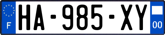 HA-985-XY