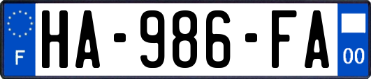 HA-986-FA