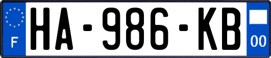 HA-986-KB