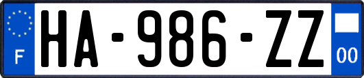 HA-986-ZZ