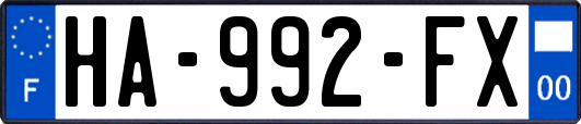 HA-992-FX