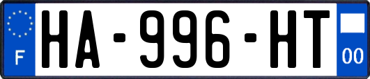 HA-996-HT