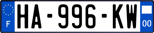 HA-996-KW
