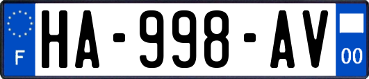 HA-998-AV