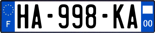 HA-998-KA