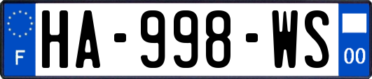 HA-998-WS