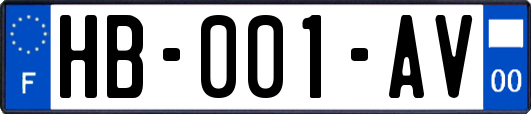 HB-001-AV