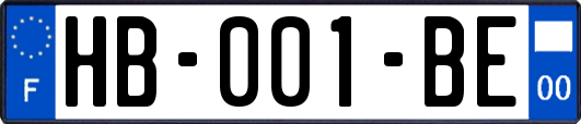 HB-001-BE