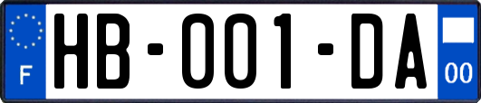 HB-001-DA