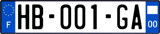 HB-001-GA
