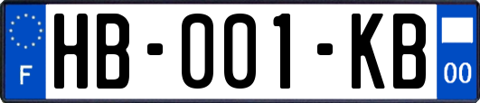 HB-001-KB