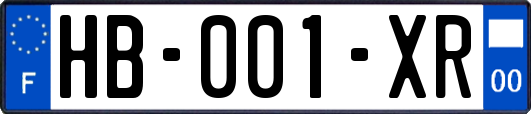 HB-001-XR