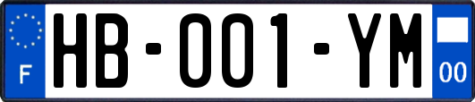 HB-001-YM