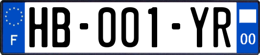 HB-001-YR