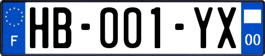 HB-001-YX