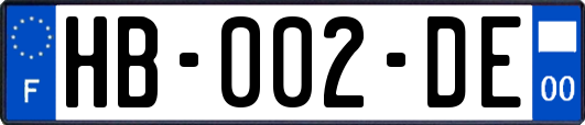 HB-002-DE