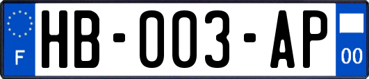 HB-003-AP