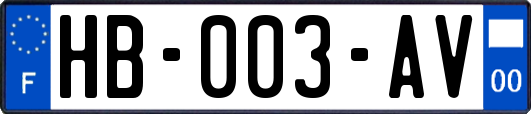 HB-003-AV