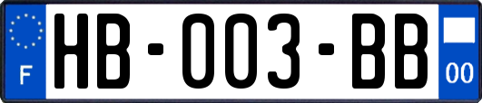 HB-003-BB