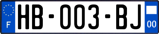 HB-003-BJ