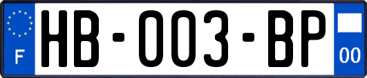 HB-003-BP