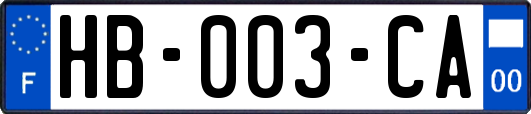 HB-003-CA