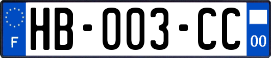 HB-003-CC