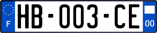 HB-003-CE