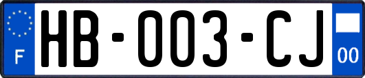 HB-003-CJ