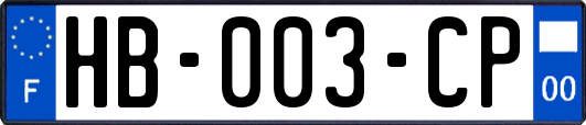 HB-003-CP