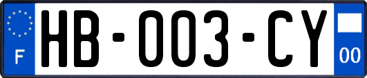 HB-003-CY