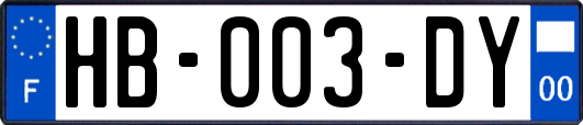 HB-003-DY