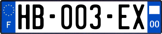 HB-003-EX