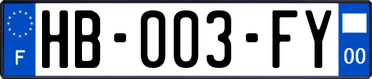 HB-003-FY