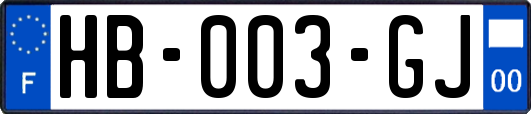 HB-003-GJ