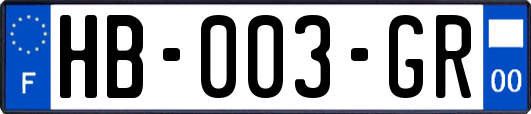 HB-003-GR