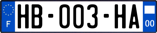 HB-003-HA